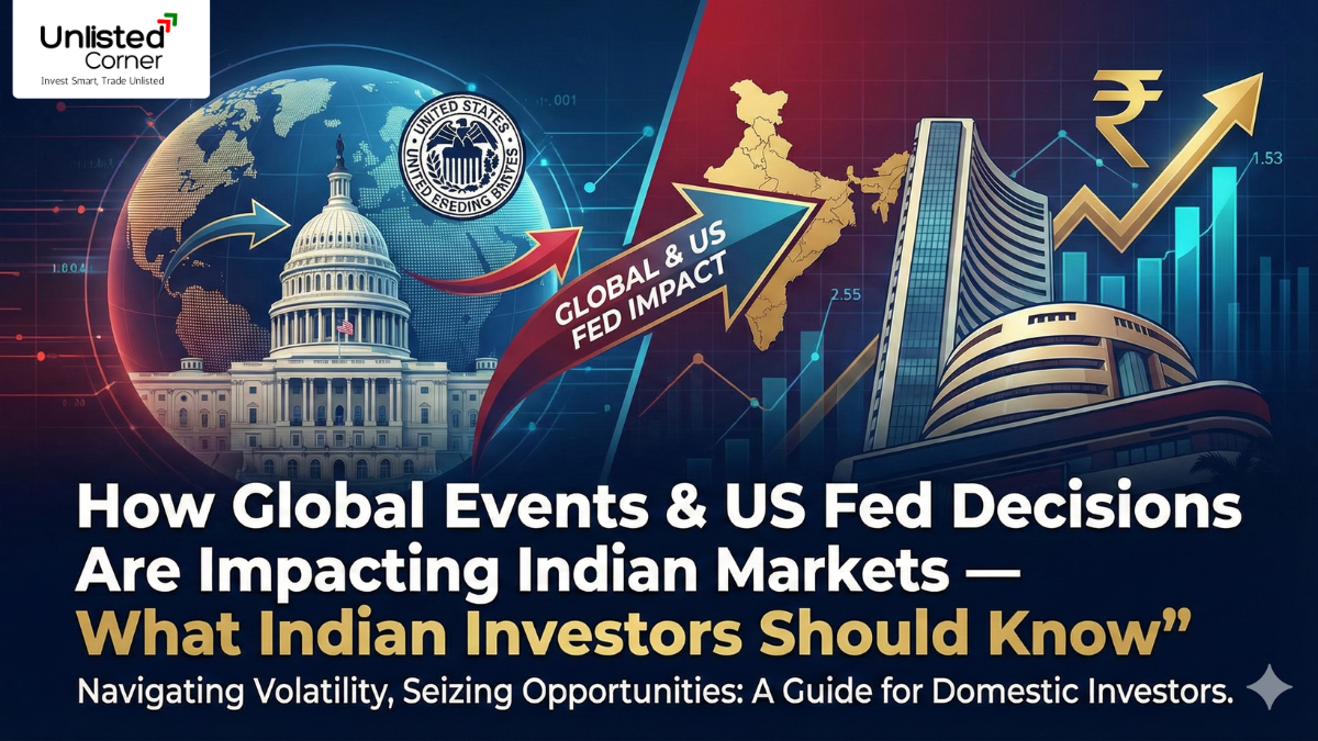 How Global Events & US Fed Decisions Are Impacting Indian Markets — What Indian Investors Should Know
