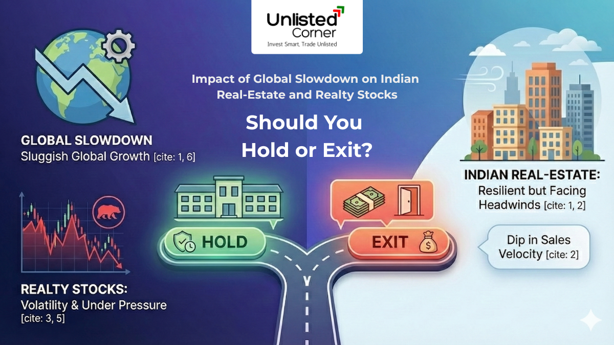 Impact of Global Slowdown on Indian Real Estate & Realty Stocks: Hold or Exit?